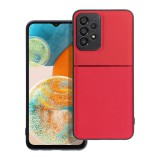 OEM Samsung Galaxy A23 5G hátlap tok, telefon tok, stílusos, prémium, piros, Noble Case