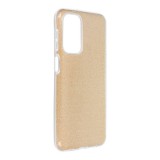 OEM Samsung Galaxy A23 5G szilikon tok, hátlaptok, telefon tok, csillámos, arany, Glitter