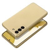 OEM Samsung Galaxy A23 5G szilikon tok, hátlaptok, telefon tok, mikroszálas belsővel, arany, Metallic