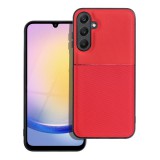 OEM Samsung Galaxy A25 5G hátlap tok, telefon tok, stílusos, prémium, piros, Noble Case