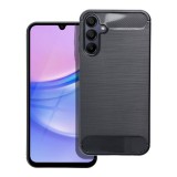 OEM Samsung Galaxy A25 5G szilikon tok, hátlaptok, telefon tok, karbon mintás, fekete, Carbon case