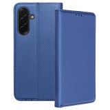 OEM Samsung Galaxy A26 5G könyvtok, fliptok, telefon tok, bankkártyatartós, mágneszáras, sötétkék, Smart Case book