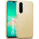 OEM Samsung Galaxy A26 5G szilikon tok, hátlaptok, telefon tok, csillámos, arany, Glitter