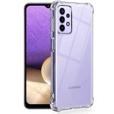 OEM Samsung Galaxy A32 4G szilikon tok, hátlaptok, telefon tok, erősített sarkokkal, átlátszó, Anti Shock, 1.5mm