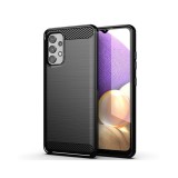 OEM Samsung Galaxy A33 5G szilikon tok, hátlaptok, telefon tok, karbon mintás, fekete, Carbon case