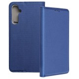OEM Samsung Galaxy A34 5G könyvtok, fliptok, telefon tok, bankkártyatartós, mágneszáras, sötétkék, Smart Case book