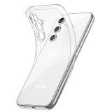 OEM Samsung Galaxy A34 5G szilikon tok, hátlaptok, telefon tok, átlátszó, kamera védelemmel, 2mm