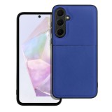 OEM Samsung Galaxy A35 5G hátlap tok, telefon tok, stílusos, prémium, kék, Noble Case