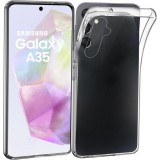 OEM Samsung Galaxy A35 5G szilikon tok, hátlaptok, telefon tok, vékony, átlátszó, 1mm