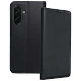 OEM Samsung Galaxy A36 5G könyvtok, fliptok, telefon tok, bankkártyatartós, mágneszáras, fekete, Smart Case book