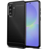 OEM Samsung Galaxy A36 5G szilikon tok, hátlaptok, telefon tok, karbon mintás, fekete, Carbon case