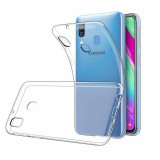 OEM Samsung Galaxy A40 szilikon tok, hátlaptok, telefon tok, vékony, átlátszó, 1mm