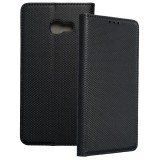 OEM Samsung Galaxy A5 2017 könyvtok, fliptok, telefon tok, bankkártyatartós, mágneszáras, fekete, Smart Case book