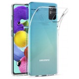 OEM Samsung Galaxy A51 szilikon tok, hátlaptok, telefon tok, vékony, átlátszó, 1mm