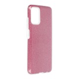 OEM Samsung Galaxy A53 5G szilikon tok, hátlaptok, telefon tok, csillámos, pink, Shining Case