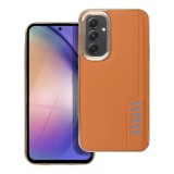 OEM Samsung Galaxy A54 5G hátlap tok, telefon tok, barna, Milano
