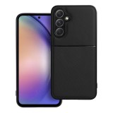 OEM Samsung Galaxy A54 5G hátlap tok, telefon tok, stílusos, prémium, fekete, Noble Case