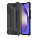 OEM Samsung Galaxy A54 5G hátlap tok, telefon tok, ütésálló, fekete, Armor
