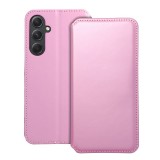 OEM Samsung Galaxy A54 5G könyvtok, fliptok, telefon tok, bankkártyatartós, mágneszáras, rózsaszín, Dual Pocket