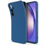 OEM Samsung Galaxy A54 5G szilikon tok, hátlaptok, telefon tok, matt, sötétkék