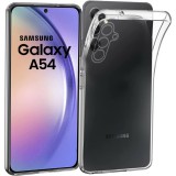 OEM Samsung Galaxy A54 5G szilikon tok, hátlaptok, telefon tok, vastag, átlátszó, kamera védelemmel, 2mm
