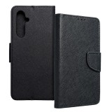 OEM Samsung Galaxy A55 5G könyvtok, fliptok, telefon tok, bankkártyatartós, mágneszáras, fekete, Fancy