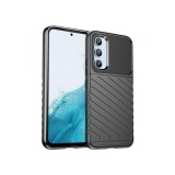 OEM Samsung Galaxy A55 5G szilikon tok, hátlap tok, ütésálló, fekete, Thunder