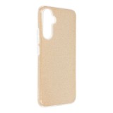 OEM Samsung Galaxy A55 5G szilikon tok, hátlaptok, telefon tok, csillámos, arany, Shining Case