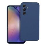 OEM Samsung Galaxy A55 5G szilikon tok, hátlaptok, telefon tok, matt, sötétkék