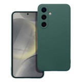 OEM Samsung Galaxy A55 5G szilikon tok, hátlaptok, telefon tok, matt, zöld