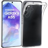 OEM Samsung Galaxy A55 5G szilikon tok, hátlaptok, telefon tok, vékony, átlátszó, 1mm