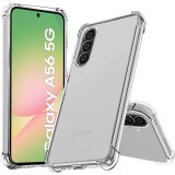 OEM Samsung Galaxy A56 5G szilikon tok, hátlaptok, telefon tok, erősített sarkokkal, átlátszó, Anti Shock, 1.5mm