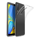OEM Samsung Galaxy A7 2018 szilikon tok, hátlaptok, telefon tok, vékony, átlátszó, 1mm