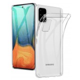 OEM Samsung Galaxy A71 szilikon tok, hátlaptok, telefon tok, vékony, átlátszó, 1mm