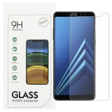 OEM Samsung Galaxy A8 2018 üvegfólia, tempered glass, előlapi, edzett, 9H, 0.3mm