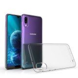 OEM Samsung Galaxy M10 szilikon tok, hátlaptok, telefon tok, ultravékony, átlátszó, 0.3mm