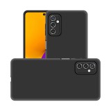OEM Samsung Galaxy M52 5G szilikon tok, hátlaptok, telefon tok, matt, fekete