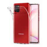 OEM Samsung Galaxy Note 10 Lite szilikon tok, hátlaptok, telefon tok, vékony, átlátszó, 1mm