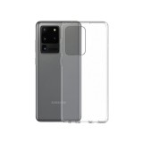 OEM Samsung Galaxy S20 Ultra 5G szilikon tok, hátlaptok, telefon tok, vékony, átlátszó, 1mm