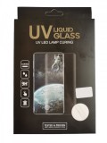 OEM Samsung Galaxy S21 Plus 5G (S21+) üvegfólia, tempered glass, előlapi, UV, hajlított, edzett