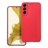 OEM Samsung Galaxy S22 Plus 5G (S22+ 5G) szilikon tok, hátlaptok, telefon tok, matt, piros, Soft
