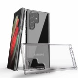 OEM Samsung Galaxy S22 Ultra 5G szilikon tok, hátlaptok, telefon tok, vastag, átlátszó, 2mm