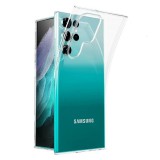 OEM Samsung Galaxy S22 Ultra 5G szilikon tok, hátlaptok, telefon tok, vékony, átlátszó, 0.5mm