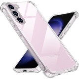 OEM Samsung Galaxy S23 5G szilikon tok, hátlaptok, telefon tok, erősített sarkokkal, átlátszó, Anti Shock, 1.5mm