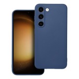 OEM Samsung Galaxy S23 5G szilikon tok, hátlaptok, telefon tok, matt, sötétkék, Soft