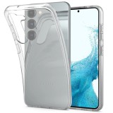 OEM Samsung Galaxy S23 5G szilikon tok, hátlaptok, telefon tok, ultravékony, átlátszó, 0.3mm