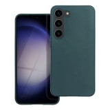 OEM Samsung Galaxy S23 5G szilikon tok, telefon tok, hátlaptok, matt, zöld, Matt case
