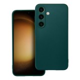 OEM Samsung Galaxy S23 FE 5G szilikon tok, telefon tok, hátlaptok, matt, zöld, Matt case