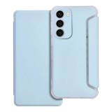 OEM Samsung Galaxy S23 Plus 5G (S23+ 5G) könyvtok, fliptok, telefon tok, bankkártyatartós, mágneszáras, erősített sarkú, kék, Piano Book