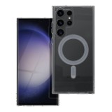 OEM Samsung Galaxy S23 Ultra 5G hátlaptok, telefon tok, MagSafe kompatibilis, átlátszó, Mag Cover